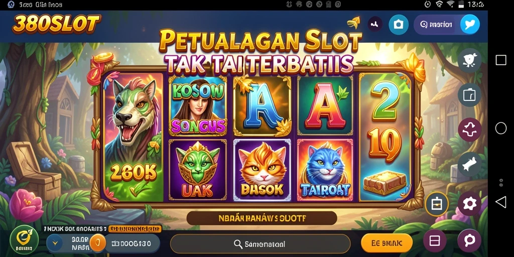 Tampilan gameplay <strong>380SLOT</strong> yang menarik dengan petualangan seru di tiap putaran.